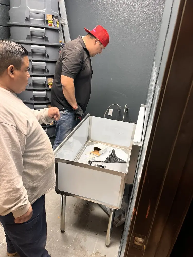 Commercial plumbing and sink installation in Wego-Waco